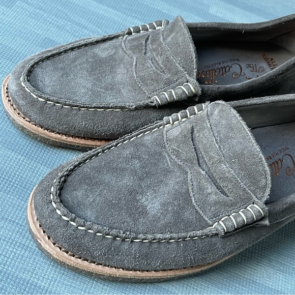 Allen Edmonds CATALINA Casual Soft PENNY Loafers 9 1/2 D  TAUPE Suede.crepe Sole main image 9